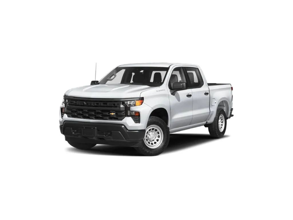 White 2022 Chevrolet Silverado 1500 Pickup Truck Four-Wheel Drive 8-Speed Automatic
