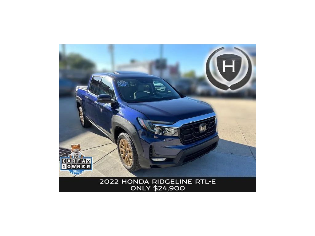 2022 Honda Ridgeline RTL-E