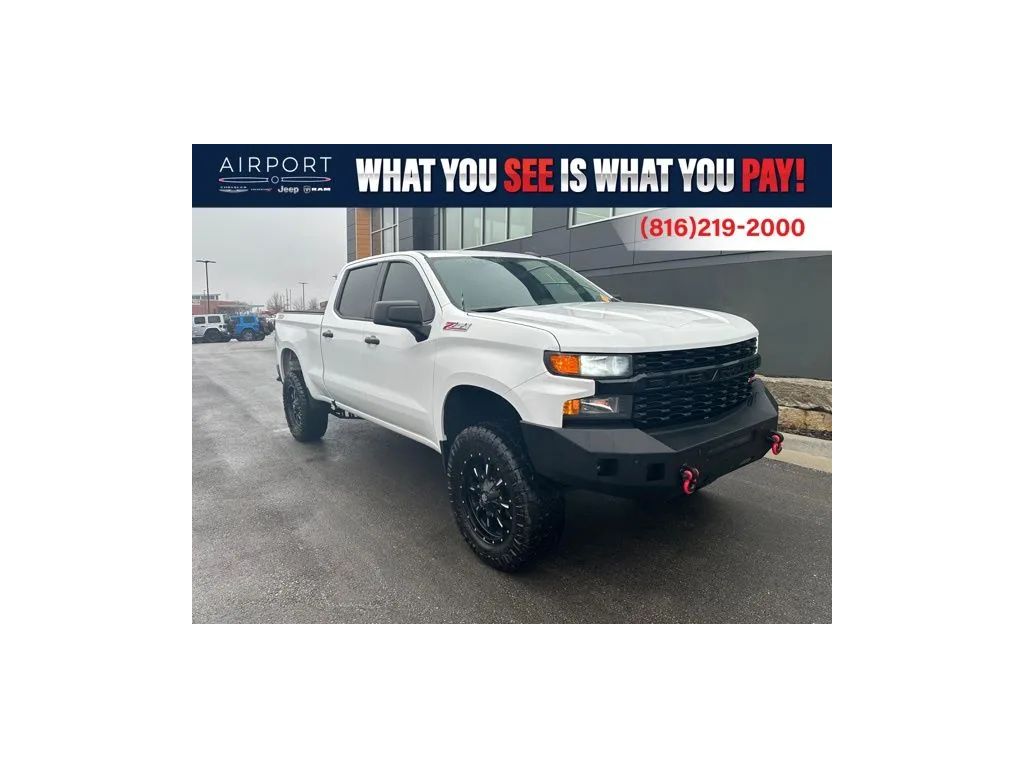 2022 Chevrolet Silverado 1500 Custom Trail Boss Crew Cab 4WD