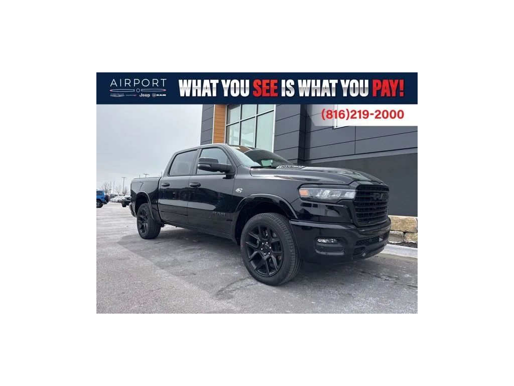 2026 RAM 1500 Laramie Crew Cab 4WD