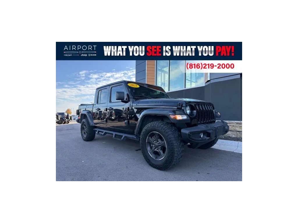 2021 Jeep Gladiator Willys Crew Cab 4WD