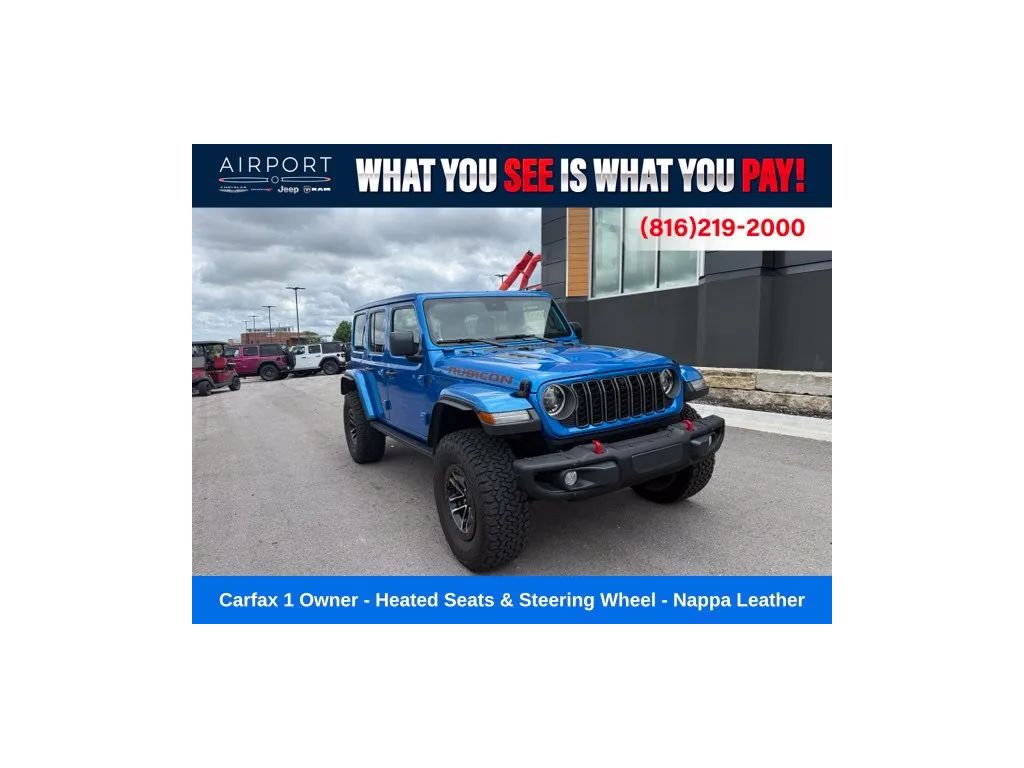  2025 Jeep Wrangler Rubicon X 4-Door 4WD   