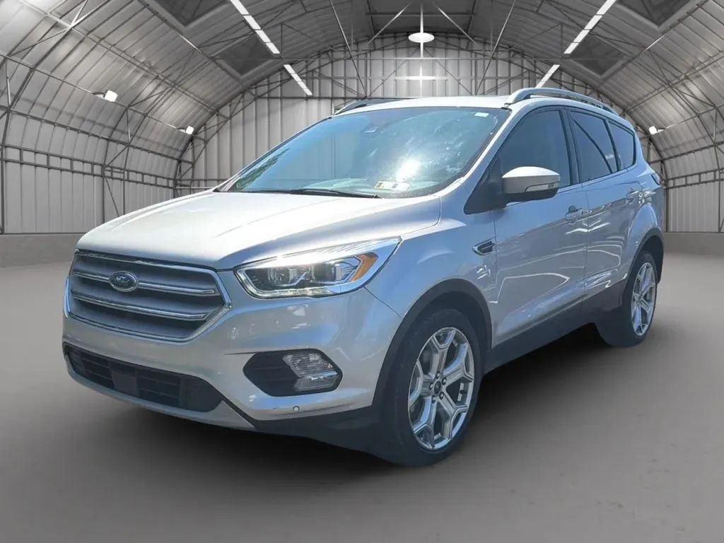 Silver 2019 Ford Escape Titanium AWD SUV / Crossover All-Wheel Drive 6-Speed Automatic