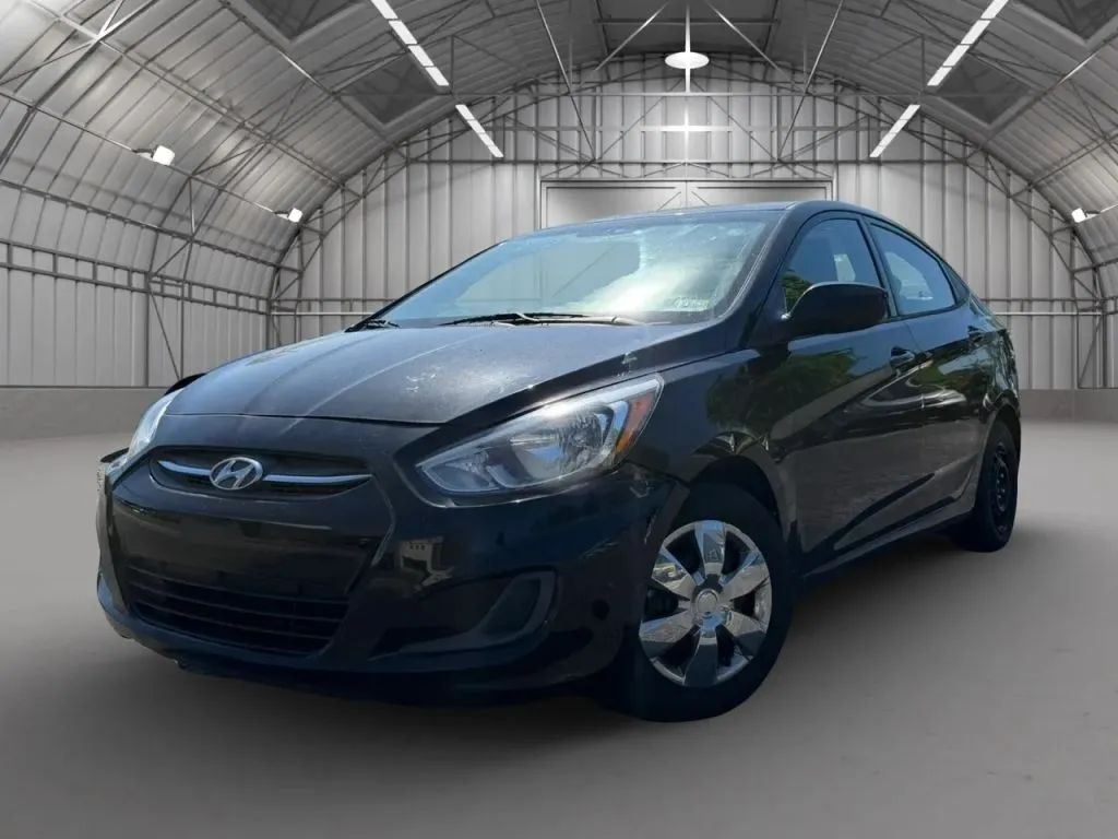 Black 2016 Hyundai Accent SE Sedan FWD Sedan Front-Wheel Drive 6-Speed Automatic Overdrive