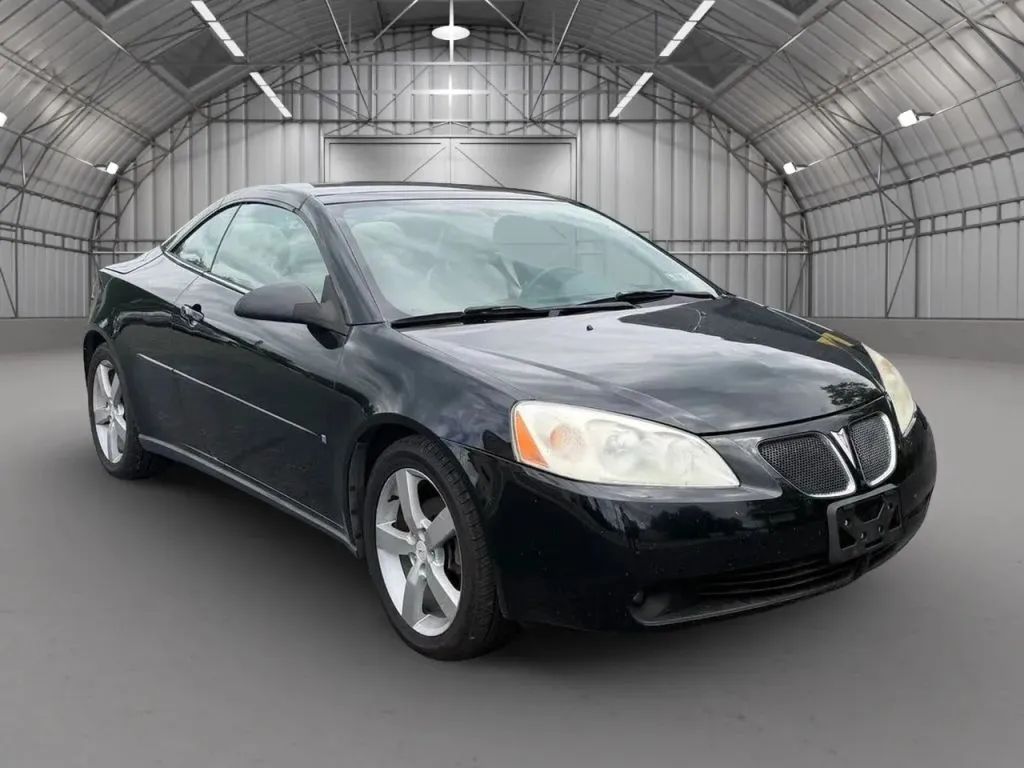 Black 2006 Pontiac G6 Sedan Front-Wheel Drive Automatic