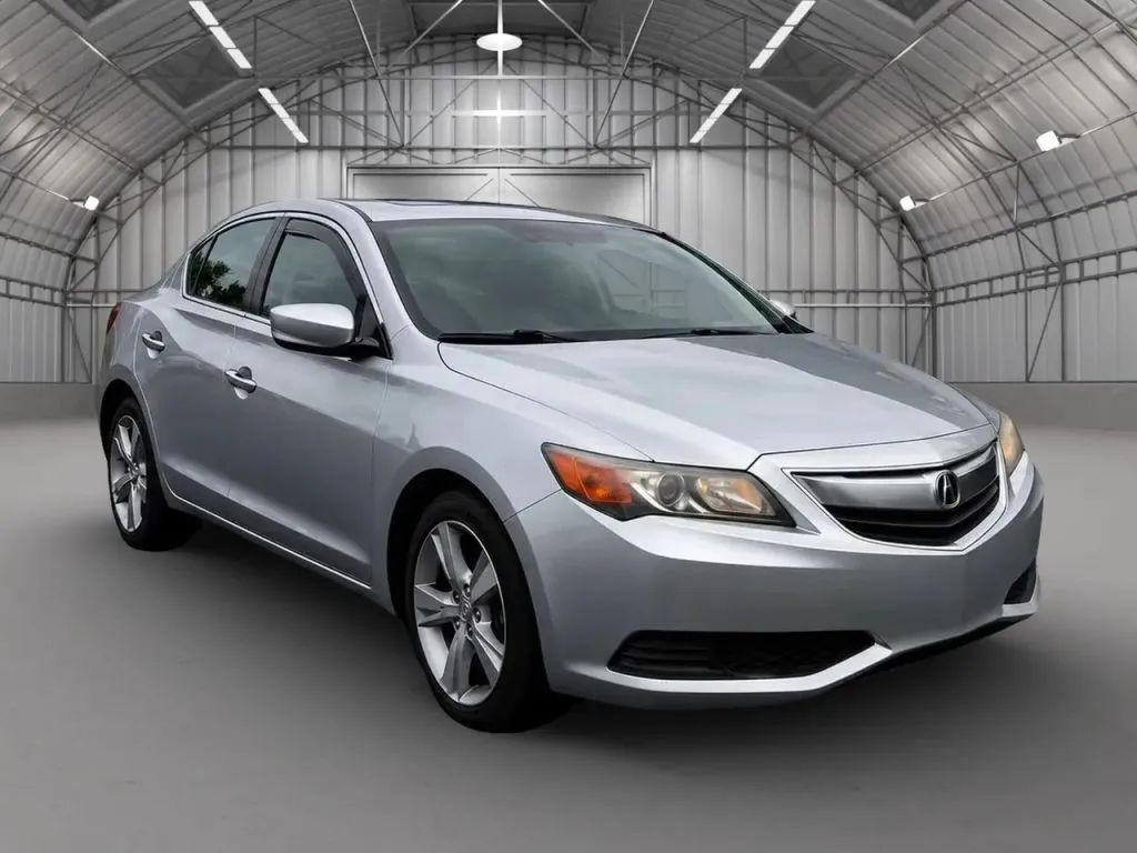 Silver 2015 Acura ILX Sedan Front-Wheel Drive 5-Speed Automatic