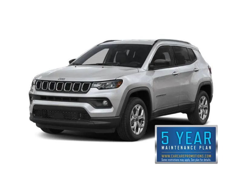 Silver 2026 Jeep Compass SUV / Crossover Four-Wheel Drive 8-Speed Automatic Overdrive
