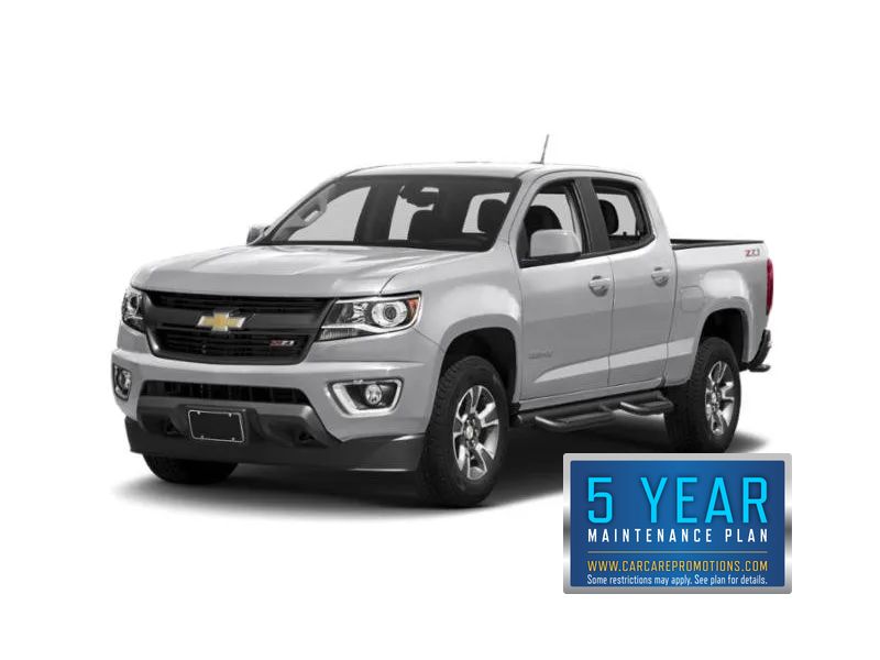 Silver 2015 Chevrolet Colorado Pickup Truck Four-Wheel Drive 6-Speed Automatic