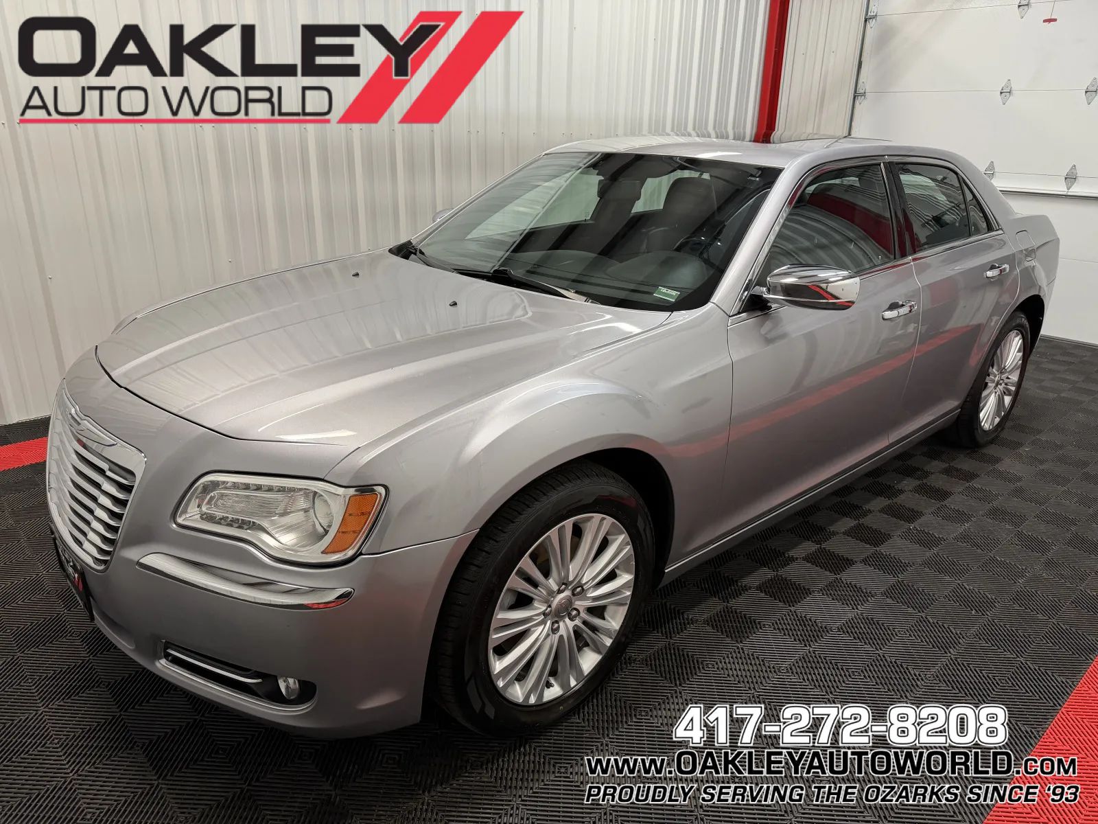 Silver 2014 Chrysler 300 C AWD Sedan All-Wheel Drive 5-Speed Automatic