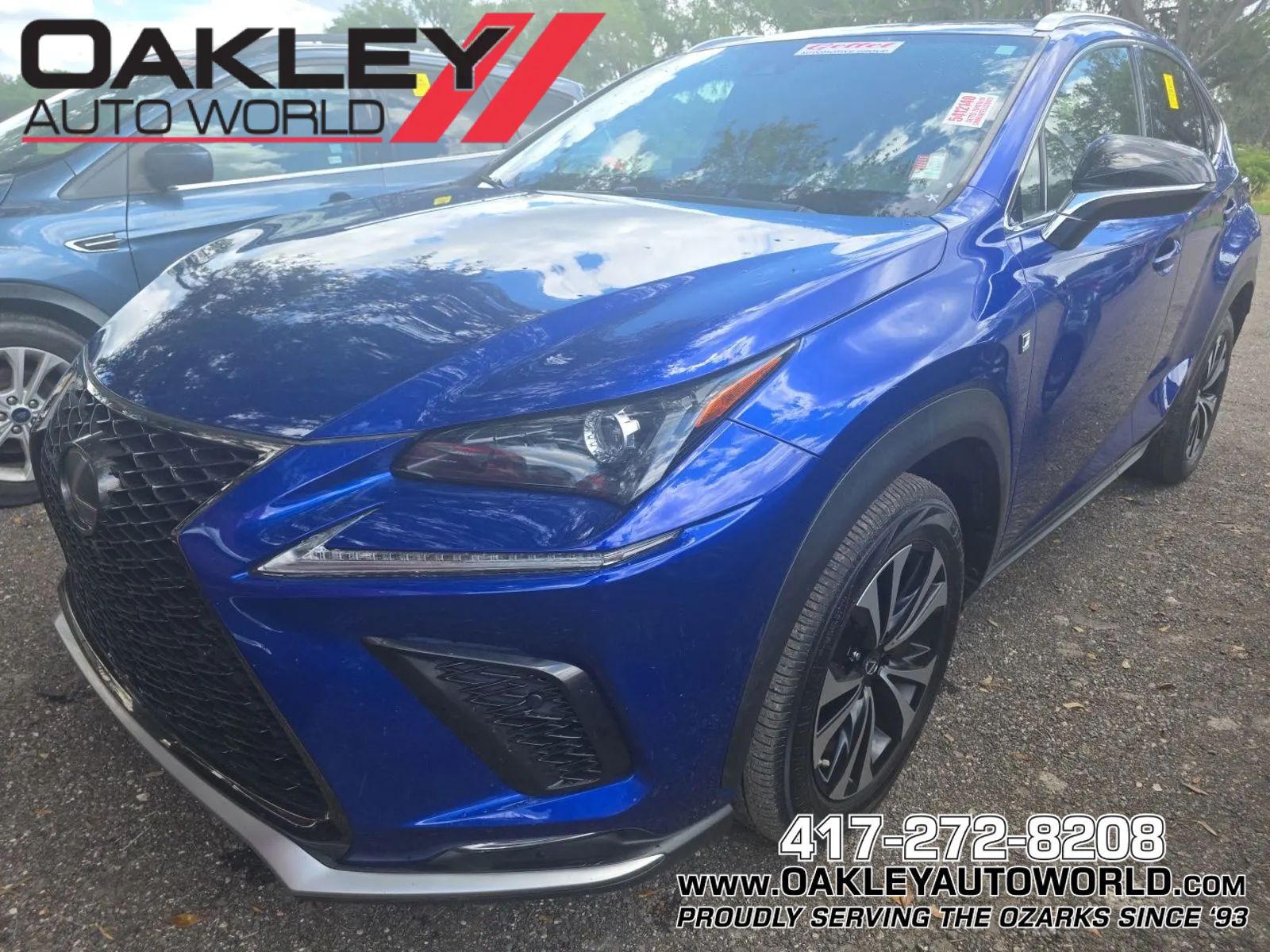 Blue 2021 Lexus NX 300 F Sport AWD SUV / Crossover All-Wheel Drive 6-Speed Automatic