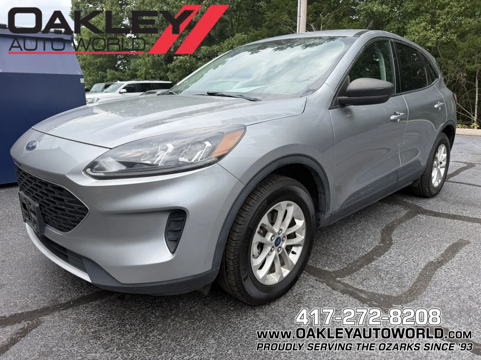 Silver 2022 Ford Escape SUV / Crossover All-Wheel Drive 8-Speed Automatic