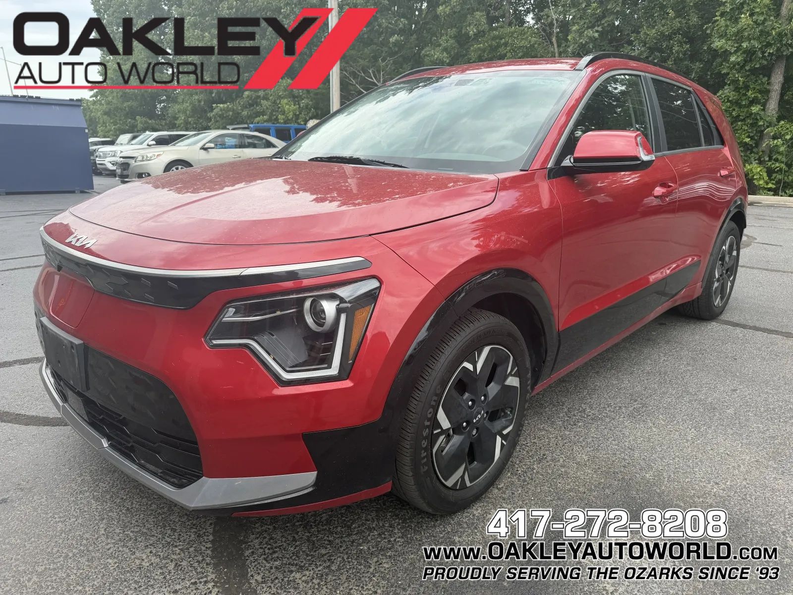 Red 2023 Kia Niro EV SUV / Crossover Front-Wheel Drive Automatic