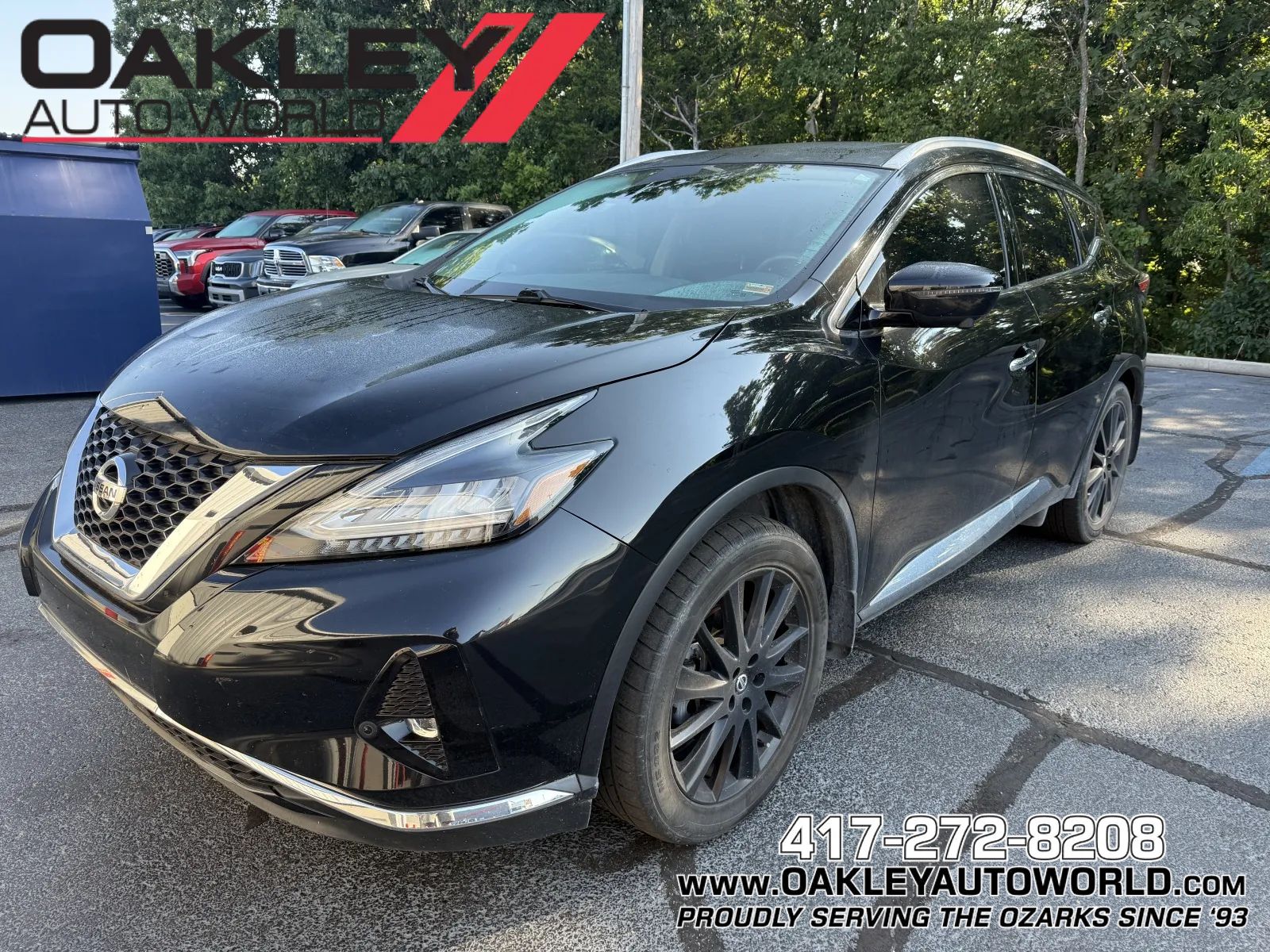 Black 2021 Nissan Murano SUV / Crossover All-Wheel Drive Continuously Variable Transmission