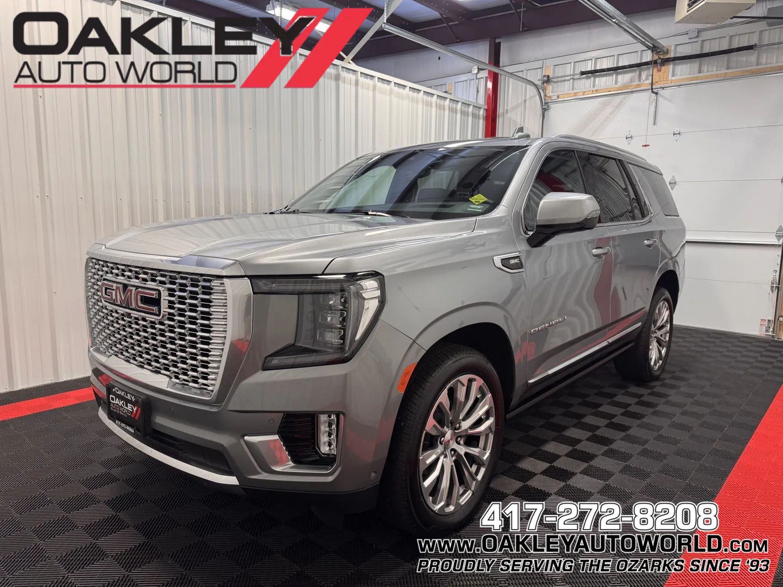 Gray 2024 GMC Yukon SUV / Crossover Four-Wheel Drive