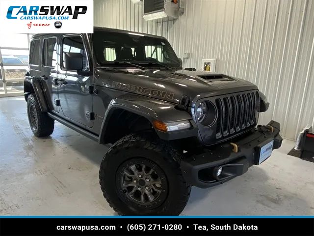 Gray 2022 Jeep Wrangler Unlimited Rubicon 392 4WD SUV / Crossover Four-Wheel Drive 8-Speed Automatic
