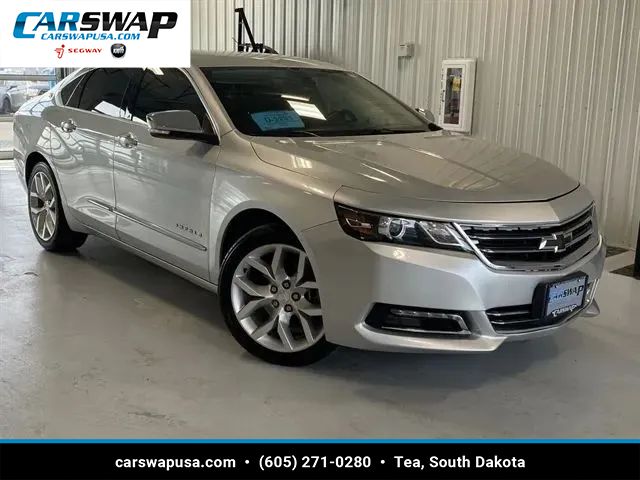 Silver 2019 Chevrolet Impala Premier FWD Sedan Front-Wheel Drive 6-Speed Automatic Overdrive