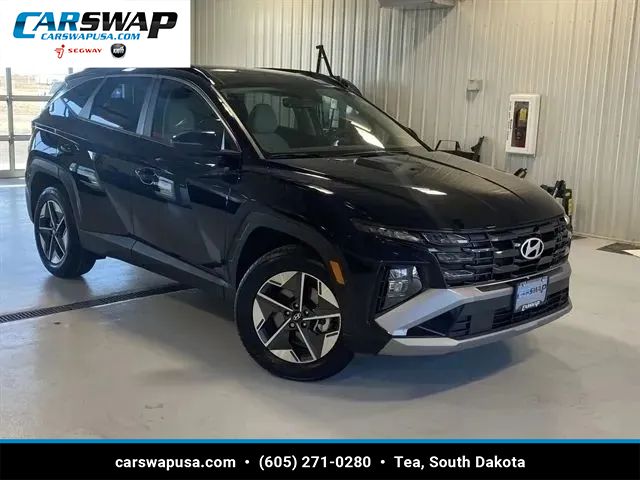 Blue 2025 Hyundai Tucson Hybrid SEL Convenience AWD SUV / Crossover All-Wheel Drive 6-Speed Automatic