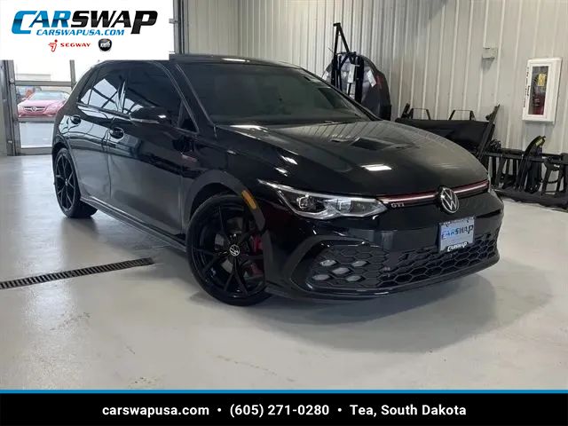 Black 2024 Volkswagen Golf GTI 380 SE FWD Hatchback Front-Wheel Drive 6-Speed Manual