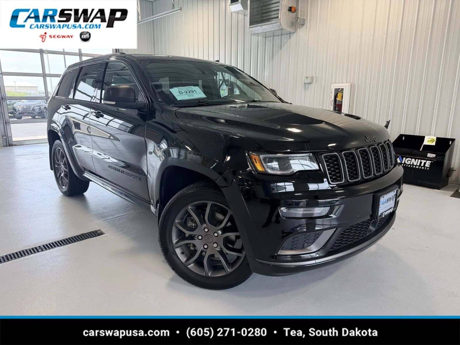 Black 2021 Jeep Grand Cherokee SUV / Crossover Four-Wheel Drive 8-Speed Automatic