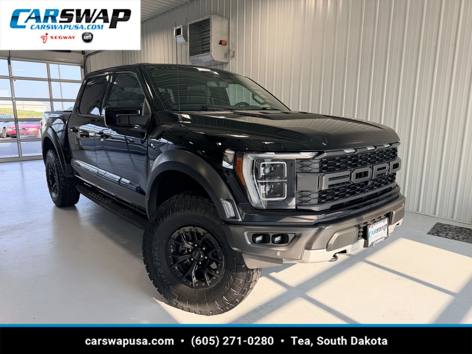 Black 2023 Ford F-150 Pickup Truck Four-Wheel Drive Automatic