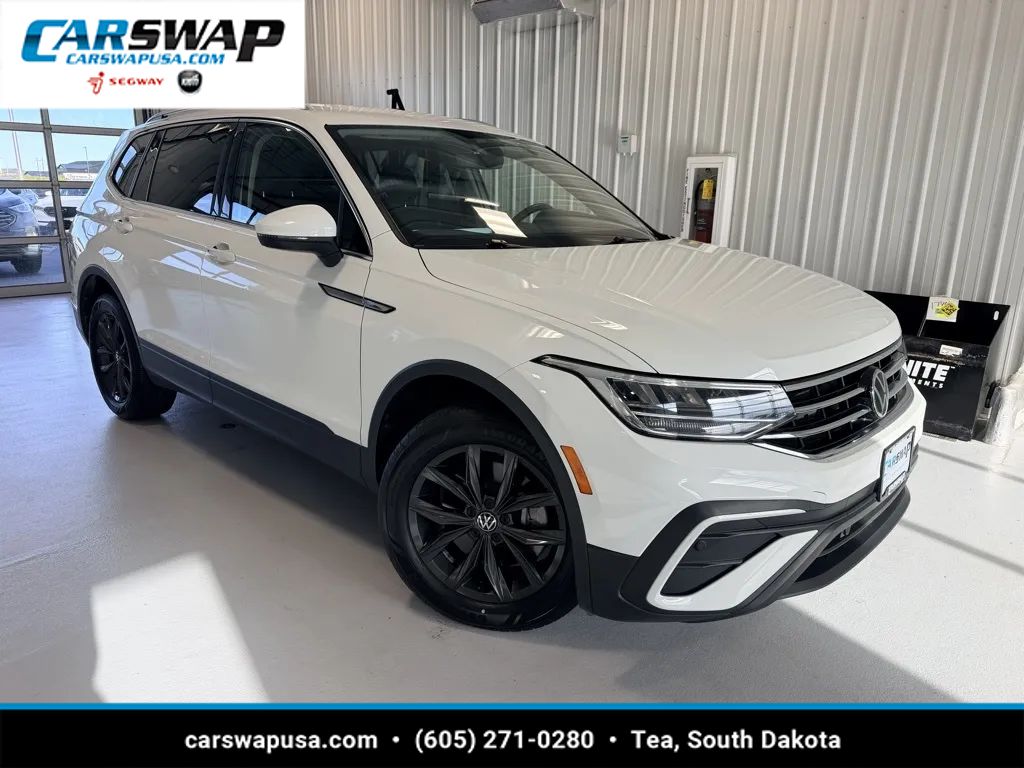 White 2024 Volkswagen Tiguan SUV / Crossover All-Wheel Drive 8-Speed Automatic