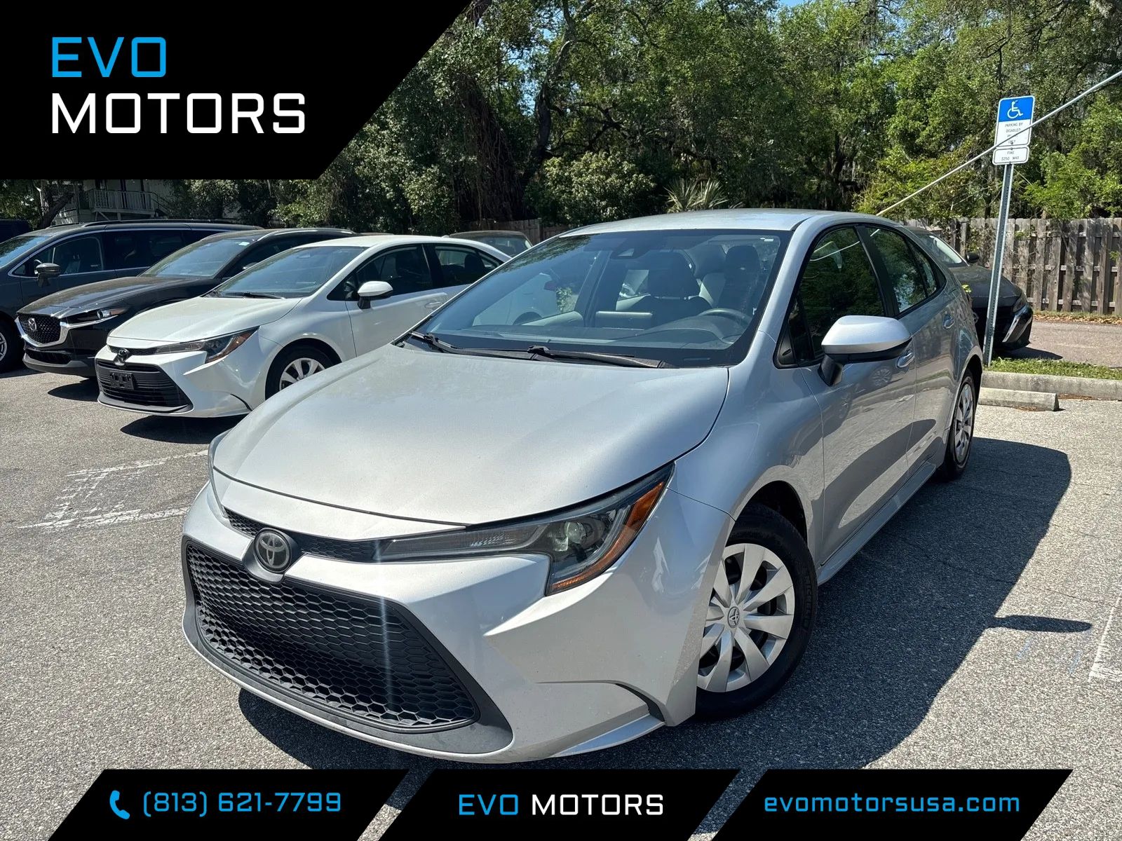 Green 2020 Toyota Corolla L FWD Sedan Front-Wheel Drive Automatic