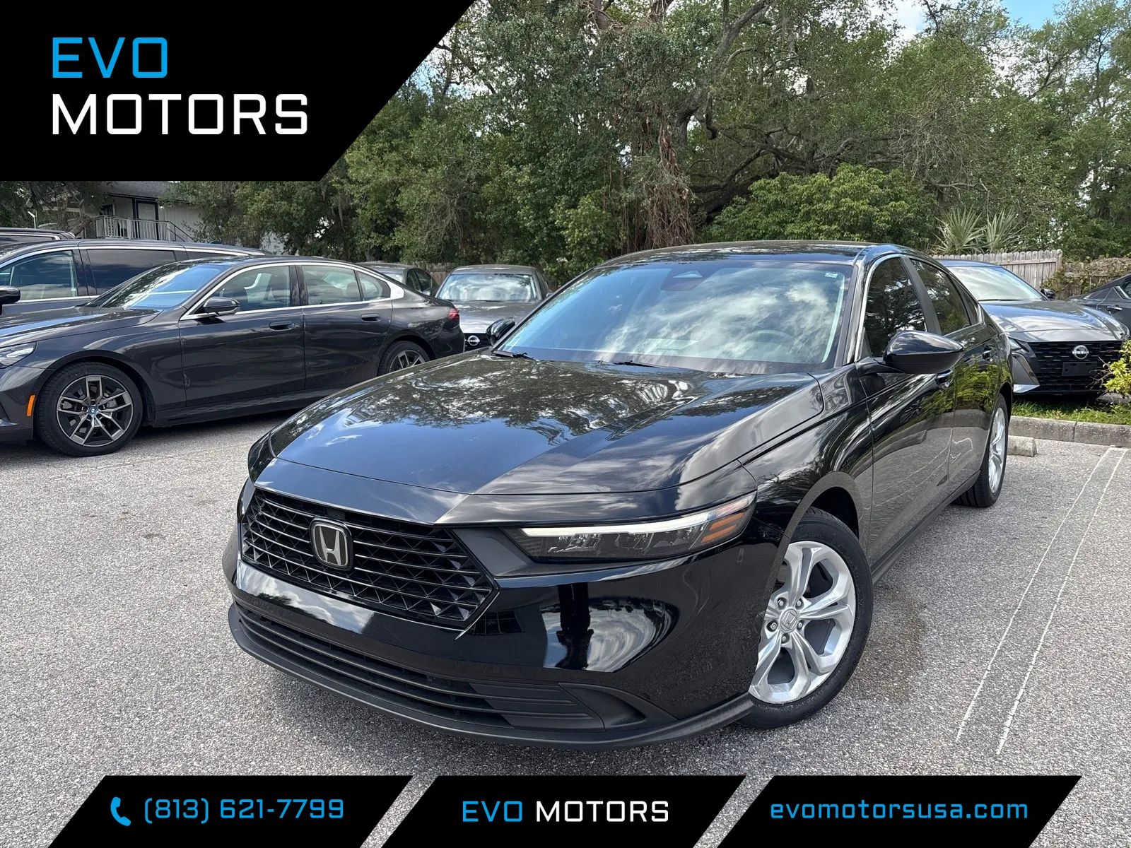 Blue 2024 Honda Accord LX FWD Sedan Front-Wheel Drive Automatic