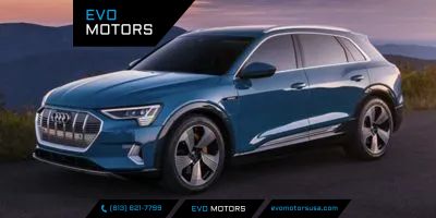 Gray 2019 Audi e-tron Premium Plus quattro AWD SUV / Crossover All-Wheel Drive Automatic