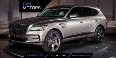 Blue 2024 Genesis GV80 2.5T AWD SUV / Crossover All-Wheel Drive Automatic