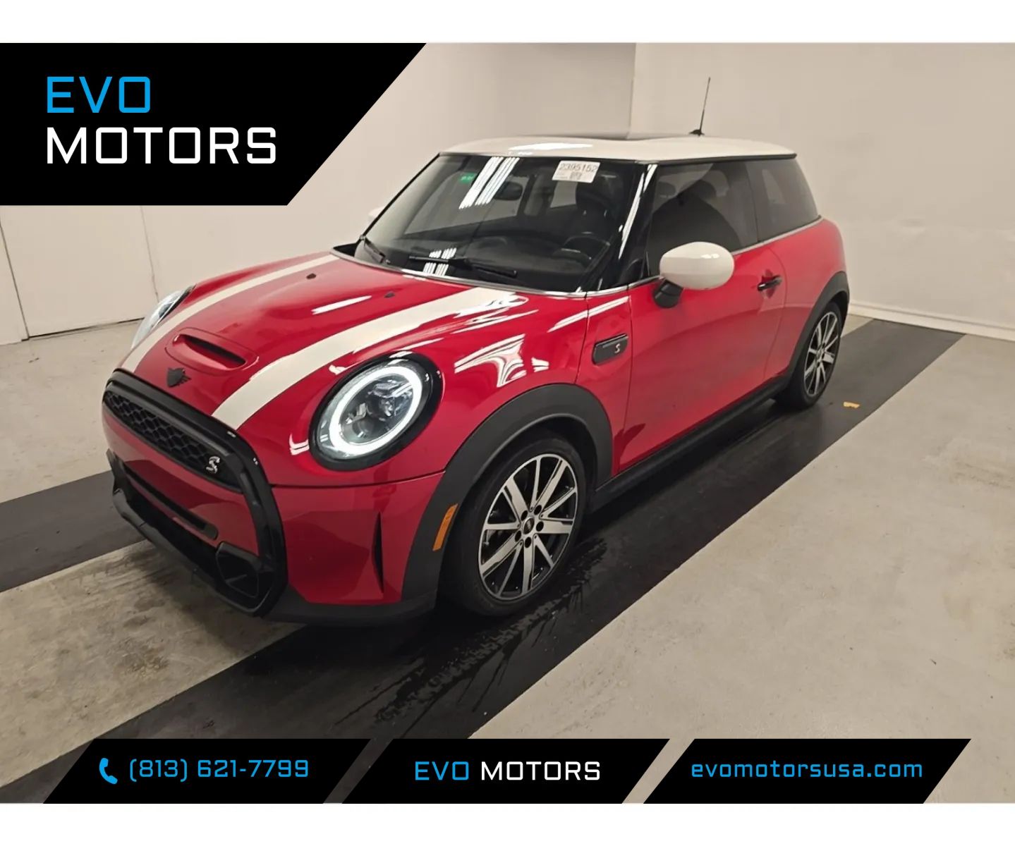 Red 2024 MINI Cooper Hatchback Front-Wheel Drive Manual
