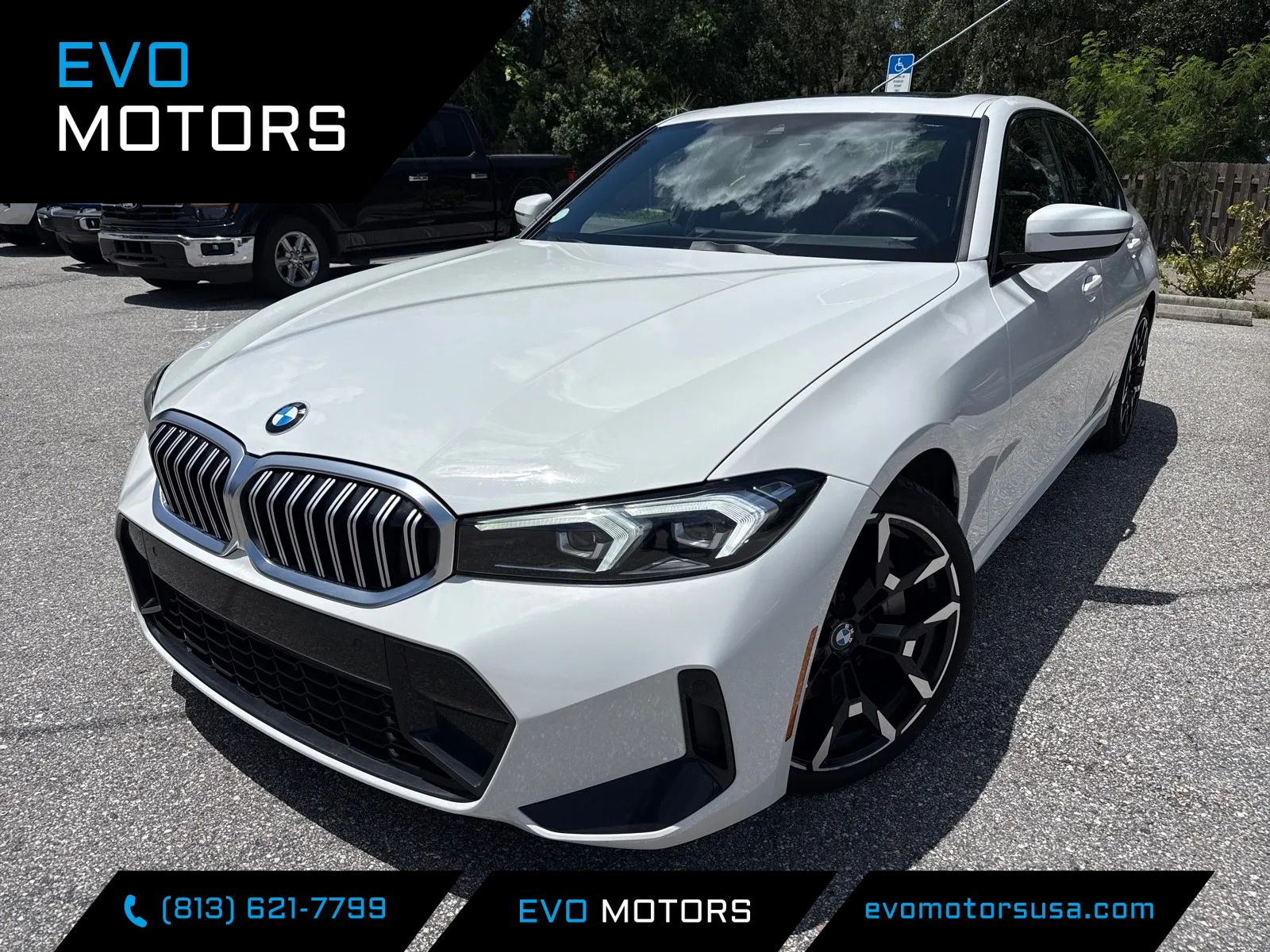 White 2026 BMW 3 Series Sedan Rear-Wheel Drive Automatic