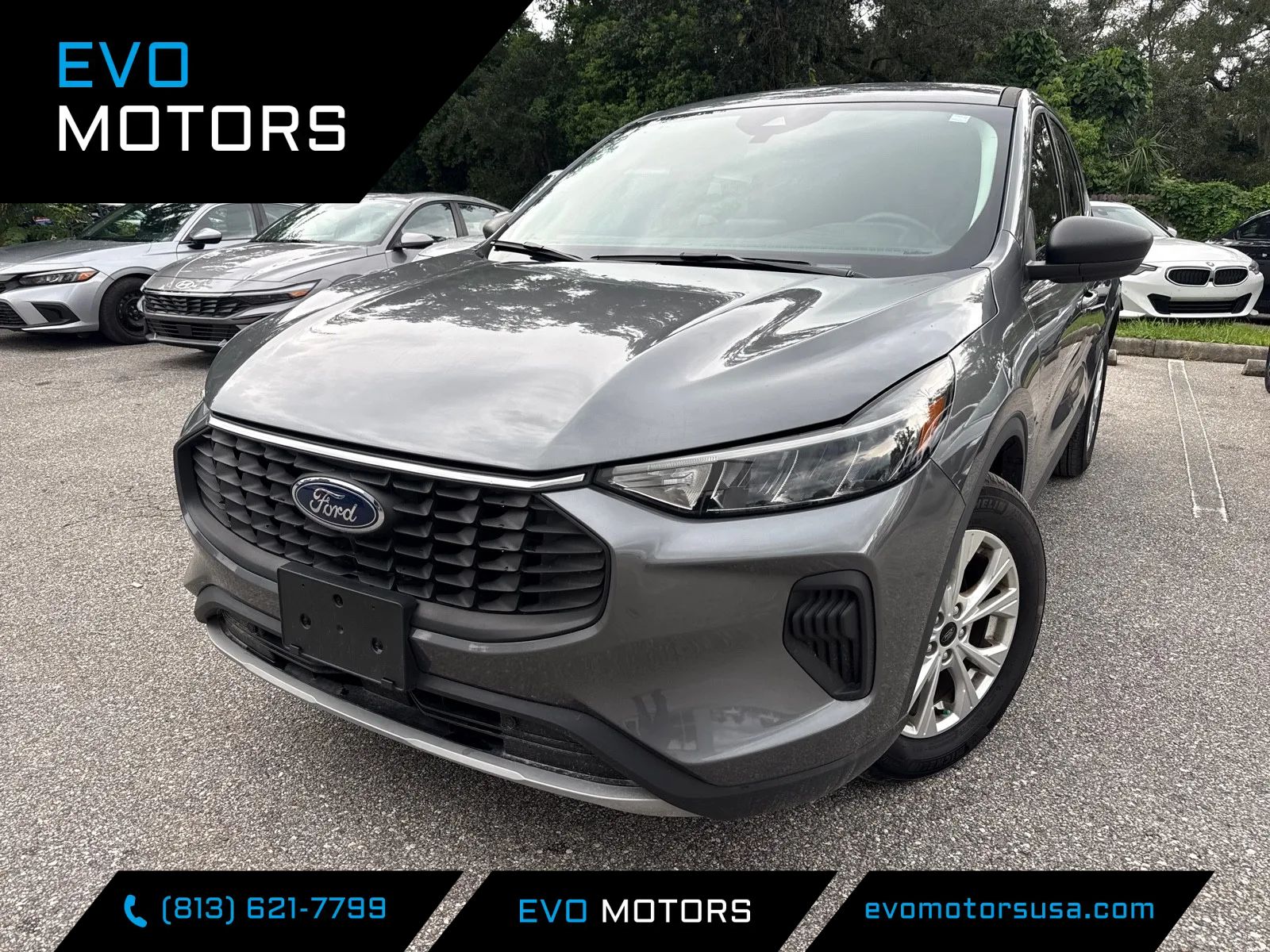 Gray 2025 Ford Escape SUV / Crossover Front-Wheel Drive Automatic