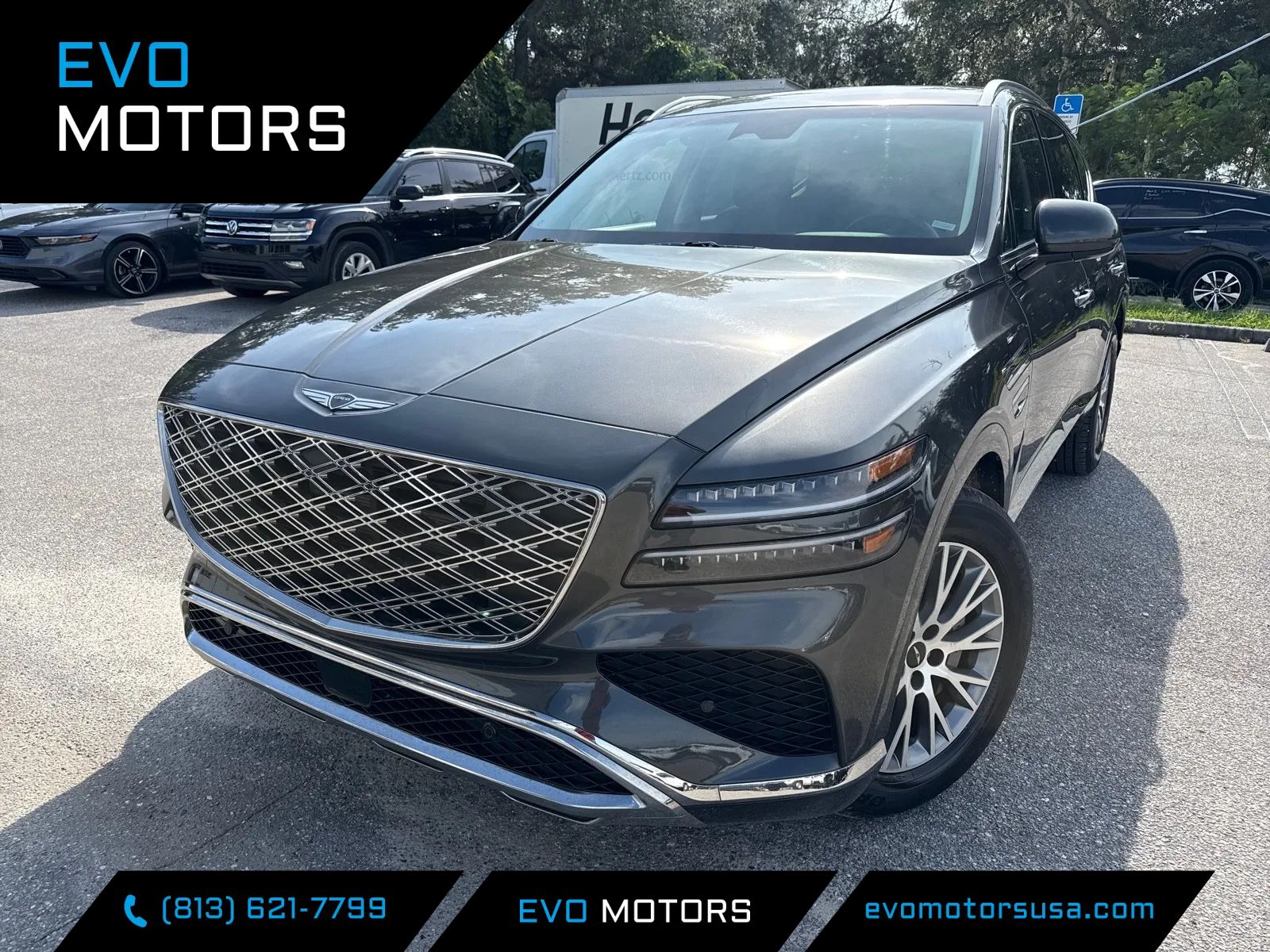 Gray 2025 Genesis GV80 SUV / Crossover All-Wheel Drive Automatic