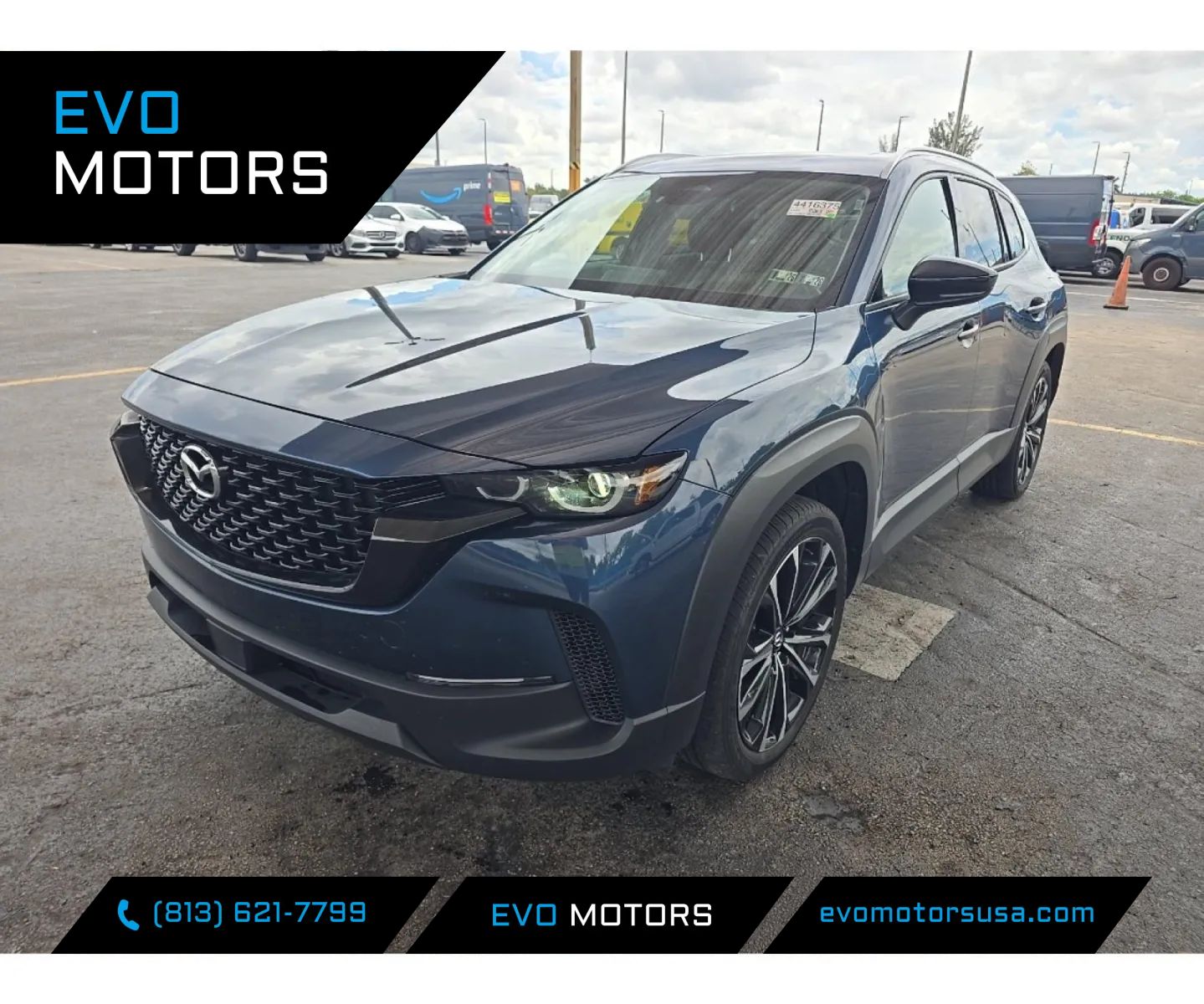 Blue 2025 Mazda CX-50 SUV / Crossover All-Wheel Drive Automatic