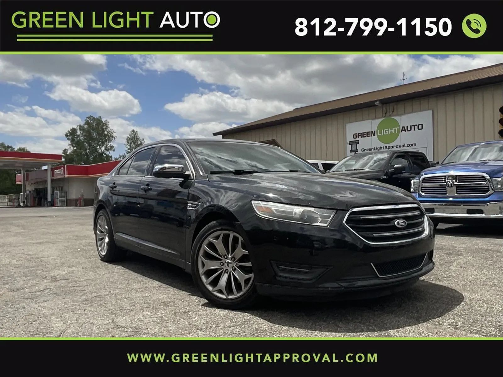 Black 2014 Ford Taurus Limited Sedan Front-Wheel Drive Automatic