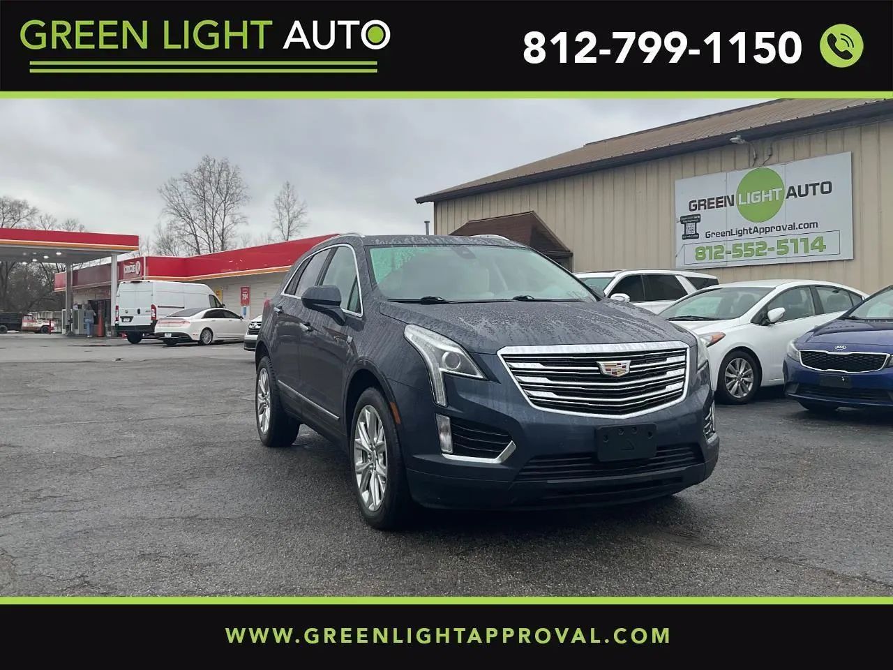 Blue 2019 Cadillac XT5 Luxury AWD SUV / Crossover Four-Wheel Drive Automatic