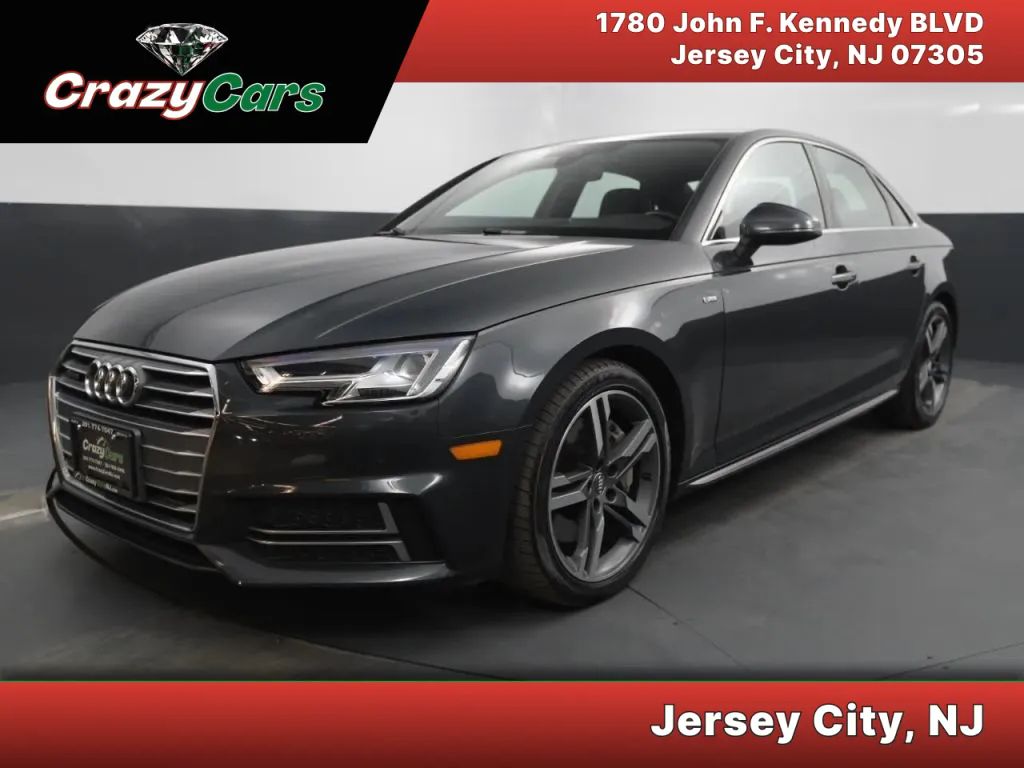 Gray 2018 Audi A4 2.0 TFSI quattro Premium Plus AWD Sedan All-Wheel Drive 7-Speed Dual Clutch