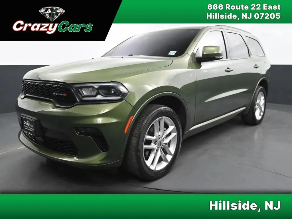 Green 2022 Dodge Durango GT Plus AWD SUV / Crossover All-Wheel Drive 8-Speed Automatic