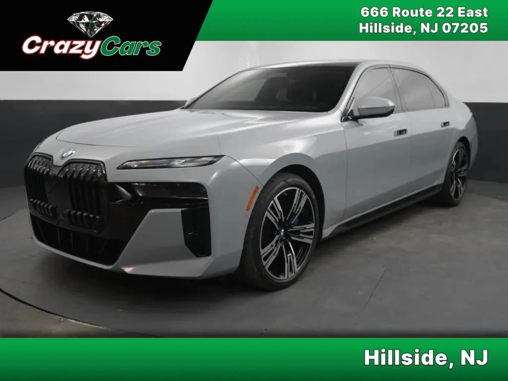 Gray 2023 BMW 7 Series 760i xDrive AWD Sedan All-Wheel Drive 8-Speed Automatic