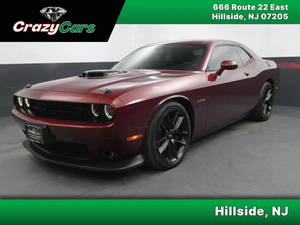Red 2021 Dodge Challenger R/T RWD Coupe Rear-Wheel Drive 8-Speed Automatic