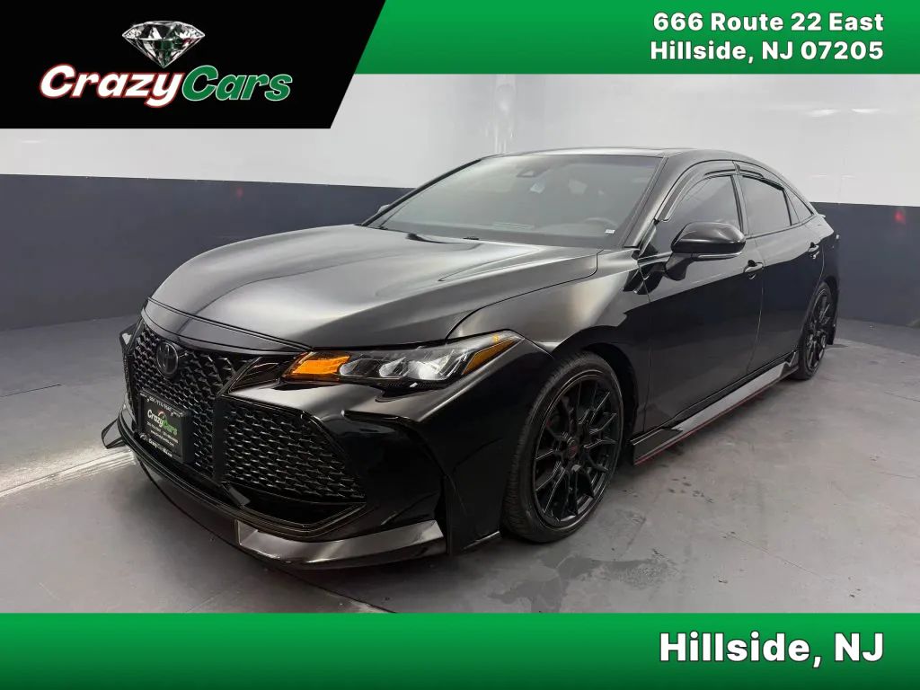 Black 2020 Toyota Avalon Sedan Front-Wheel Drive 8-Speed Automatic