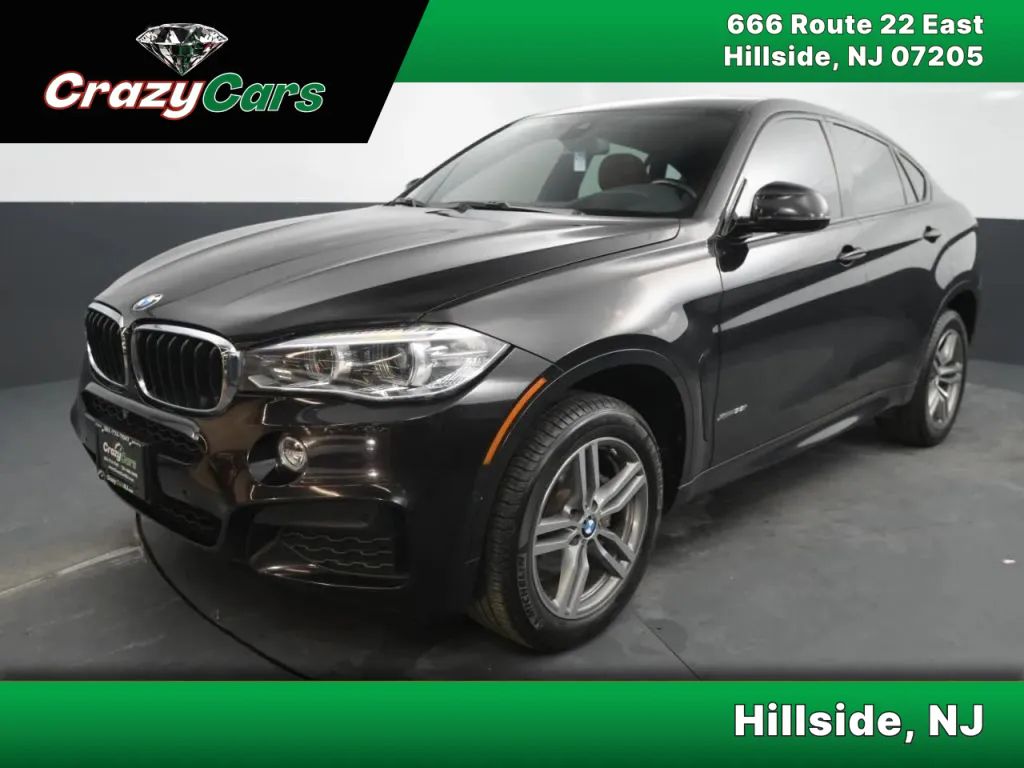Black 2019 BMW X6 SUV / Crossover All-Wheel Drive 8-Speed Automatic