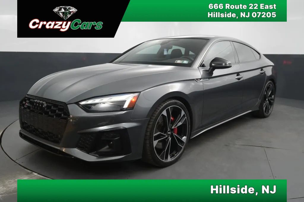 Gray 2021 Audi S5 Sportback Sedan All-Wheel Drive 8-Speed Automatic