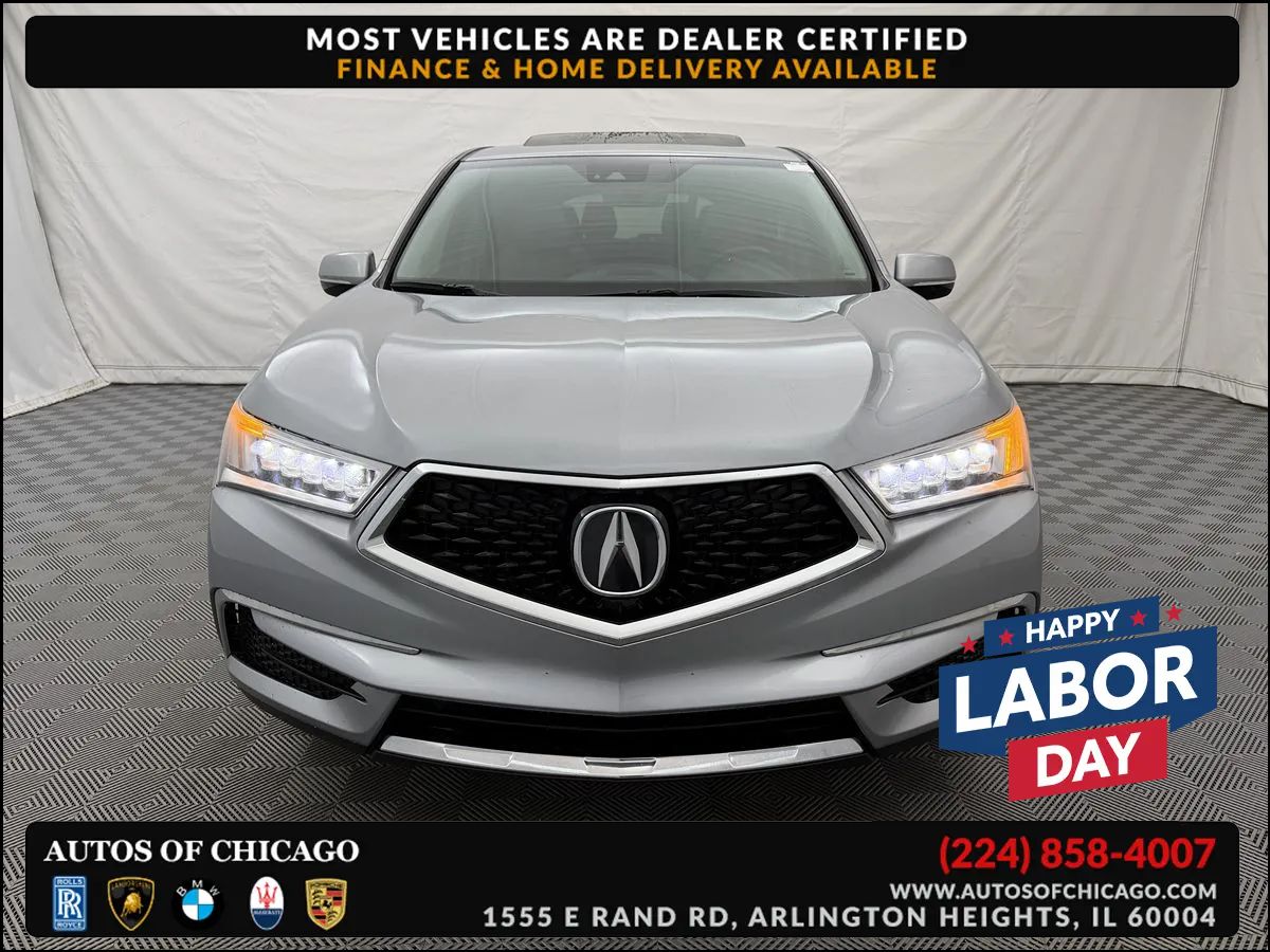 Silver 2020 Acura MDX SUV / Crossover All-Wheel Drive Automatic