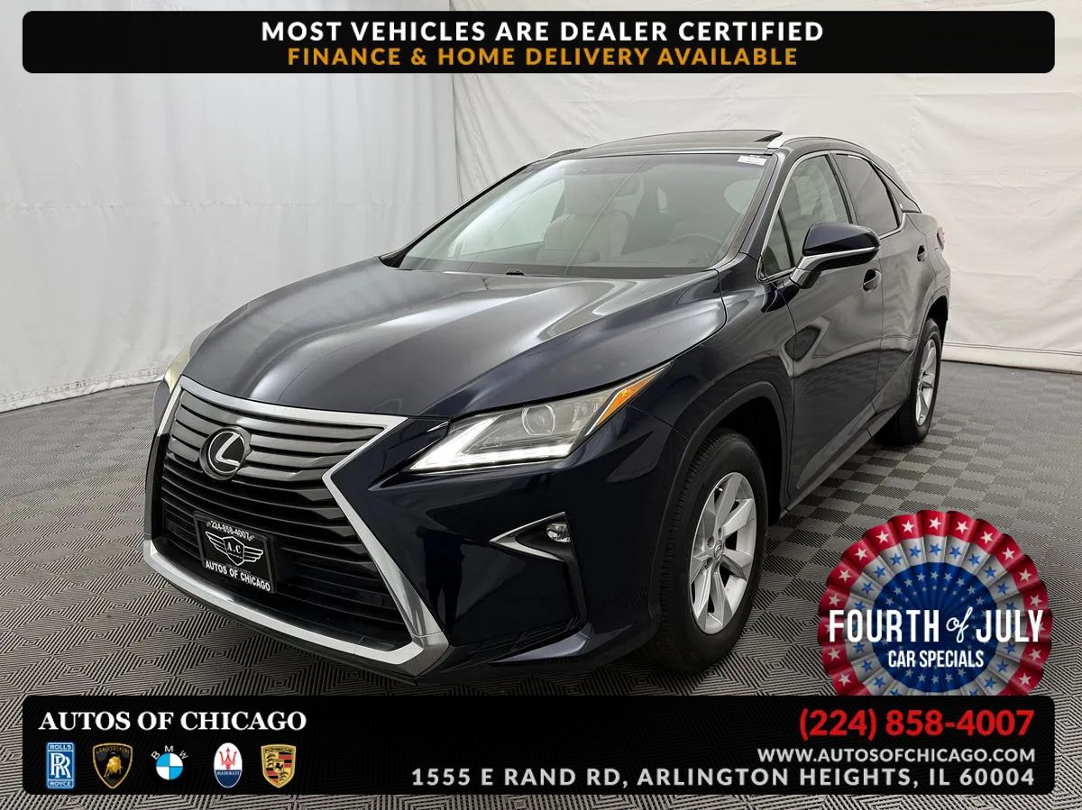 Blue 2016 Lexus RX SUV / Crossover All-Wheel Drive Automatic
