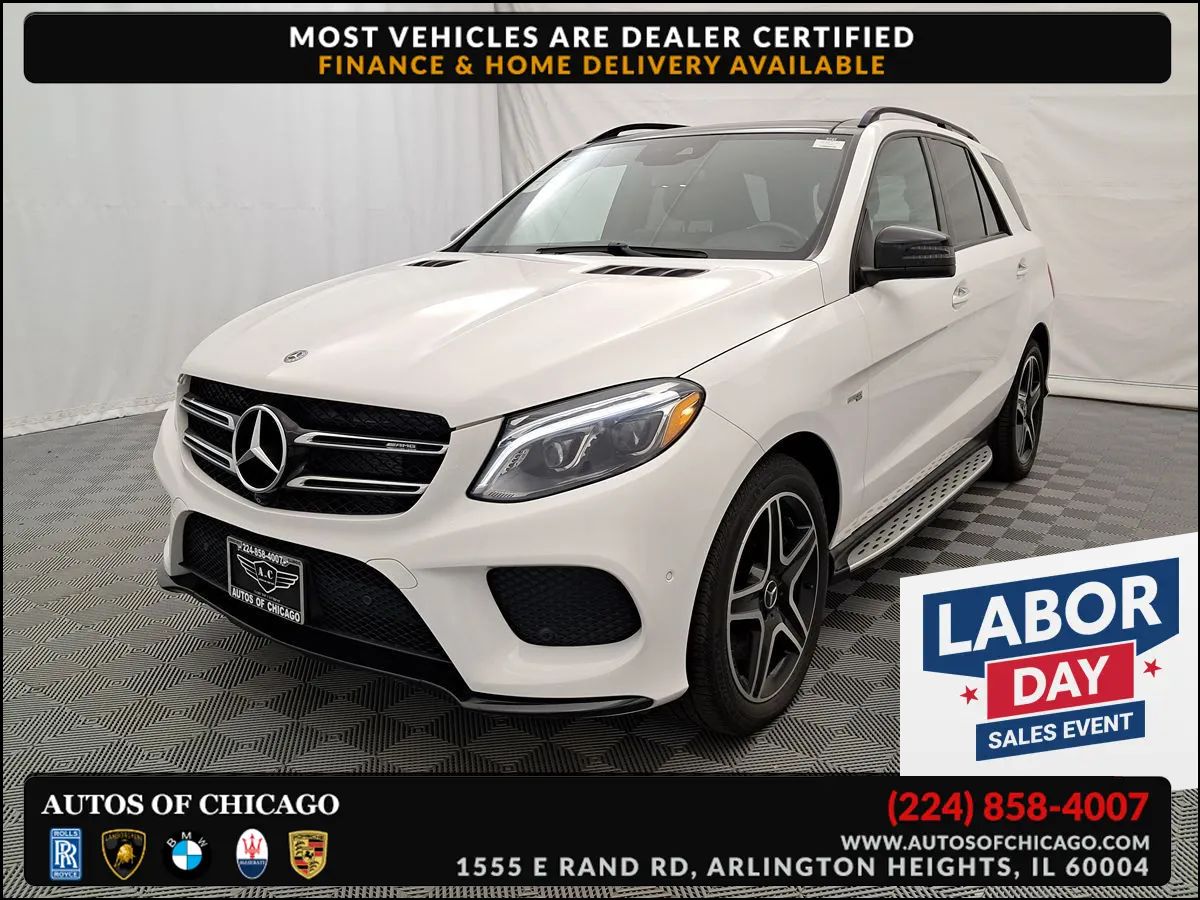 White 2019 Mercedes-Benz GLE SUV / Crossover All-Wheel Drive Automatic