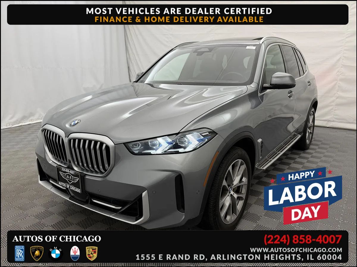 Gray 2024 BMW X5 SUV / Crossover Rear-Wheel Drive Automatic