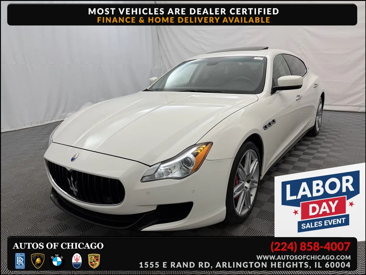 2014 Maserati Quattroporte S Q4 AWD