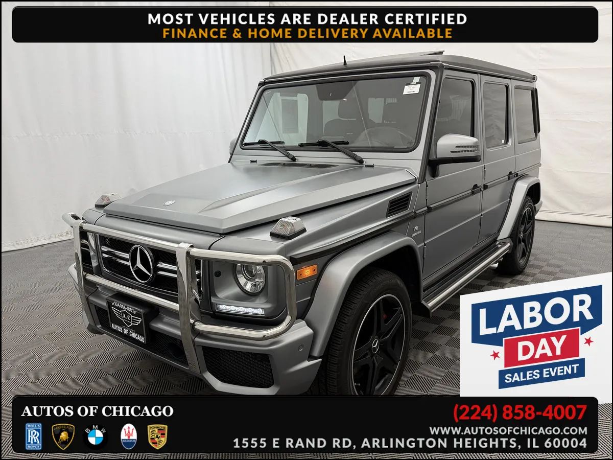 2016 Mercedes-Benz G-Class G63 AMG