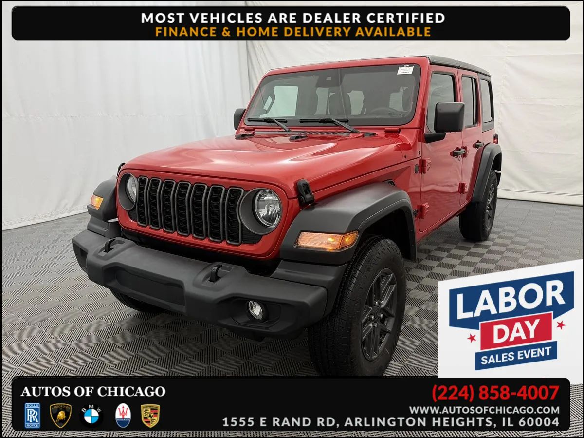 2025 Jeep Wrangler Sport S 4 Door 4x4